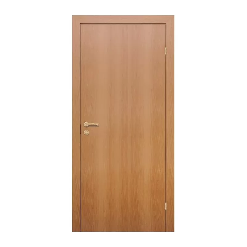 Полотно дверное Olovi, глухое, миланский орех, б/п, б/ф (900х2000х35 мм), цена р. за шт.