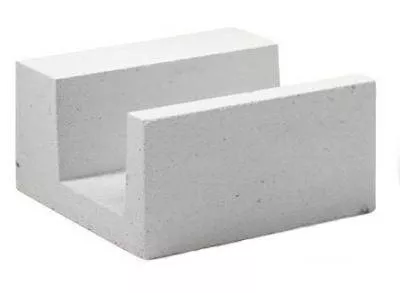 Газобетонный U-блок 400х250x500мм AEROC Газобетонный U-блок 400х250x500мм AEROC