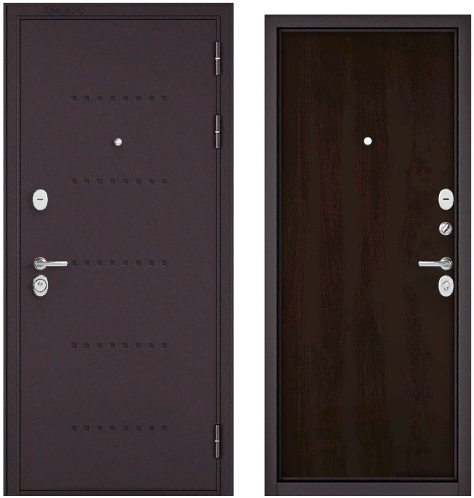 Входные металлические Двери Бульдорс START (аналог Бульдорс Steell 10, +рисунок на металле) 