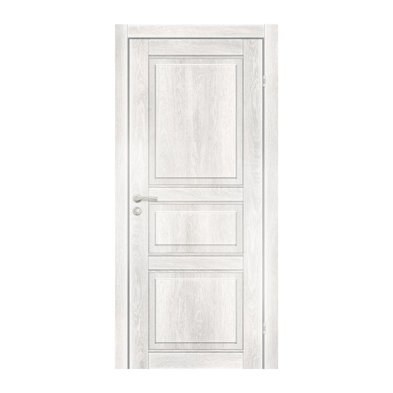 Полотно дверное Olovi Вермонт, глухое, дуб снежный, б/п, б/ф (900х2000х34 мм), цена р. за шт.