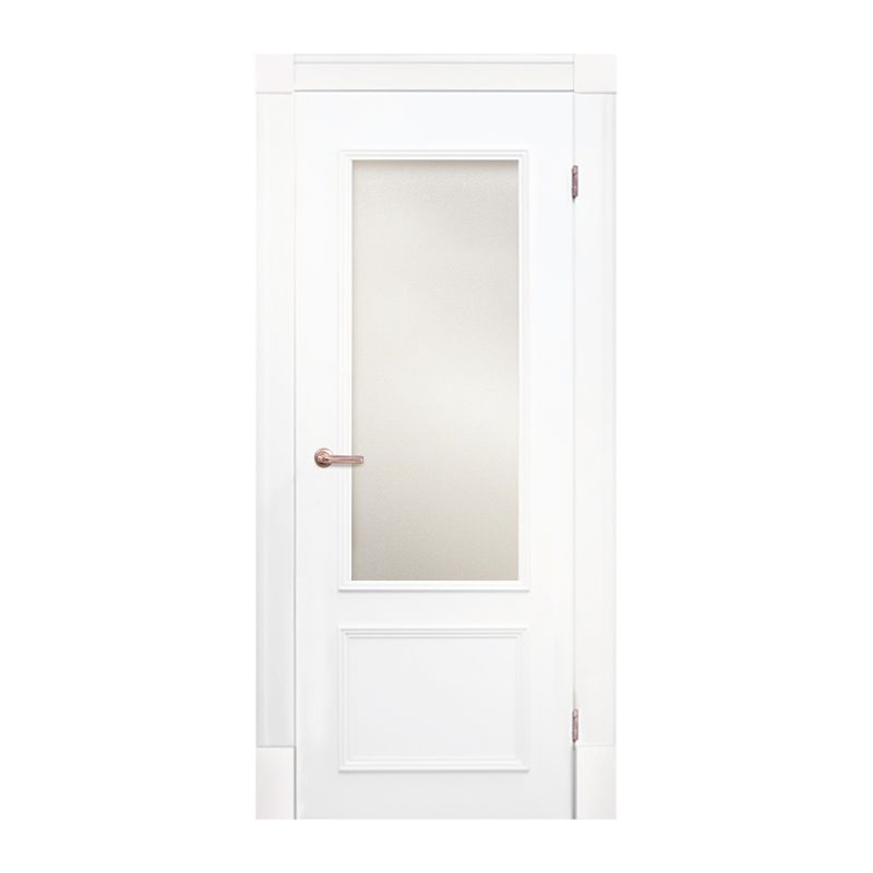 Полотно дверное Olovi Петербургские двери 2, со стеклом, белое, б/з (М10 945х2050х40 мм), цена р. за шт.