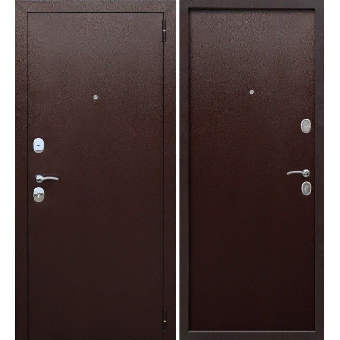 Входная дверь Гарда металл/металл 1300х2050 мм 