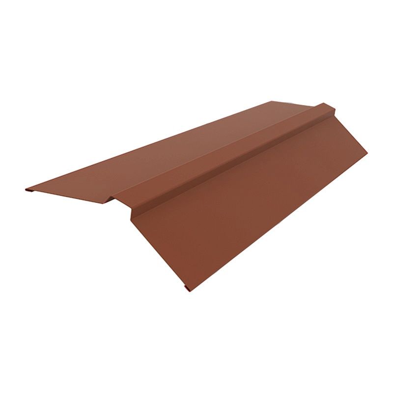 Конек кровельный (RAL 8017) коричневый шоколад (2 м)