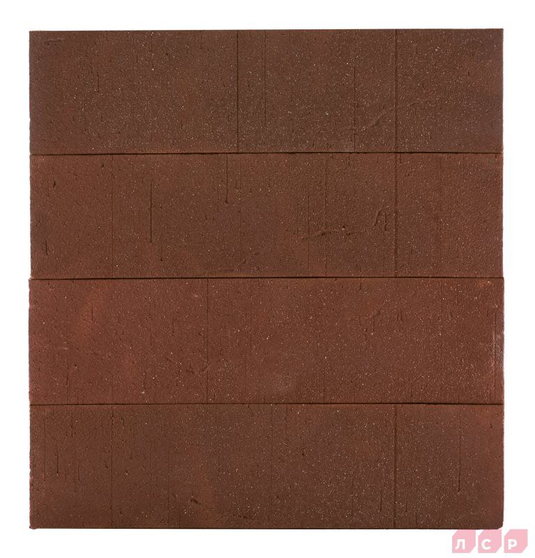 Клинкер фасадный темно-красный с бордовым песком "Порту" 0,71 NF винтаж, ЛСР
