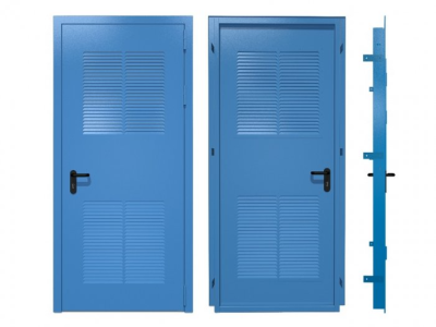 Двери Гладиум технические нестандартные с вентиляционными решётками