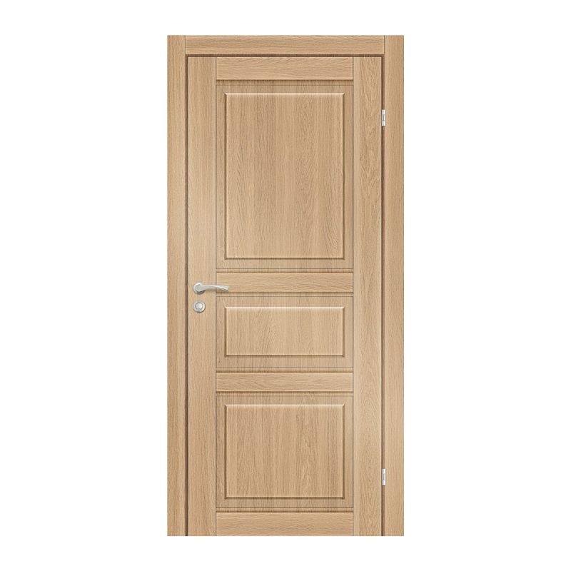 Полотно дверное Olovi Вермонт, глухое, дуб амбер натуральный, б/п, б/ф (900х2000х34 мм), цена р. за шт.