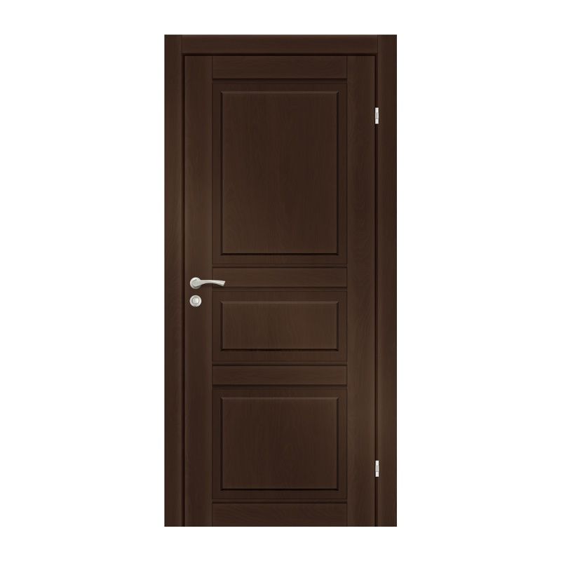 Полотно дверное Olovi Вермонт, глухое, дуб луго темный, б/п, б/ф (700х2000х34 мм), цена р. за шт.