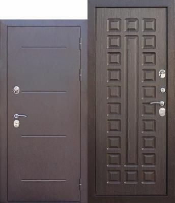 Входная дверь ISOTERMA медный антик Венге 11 см