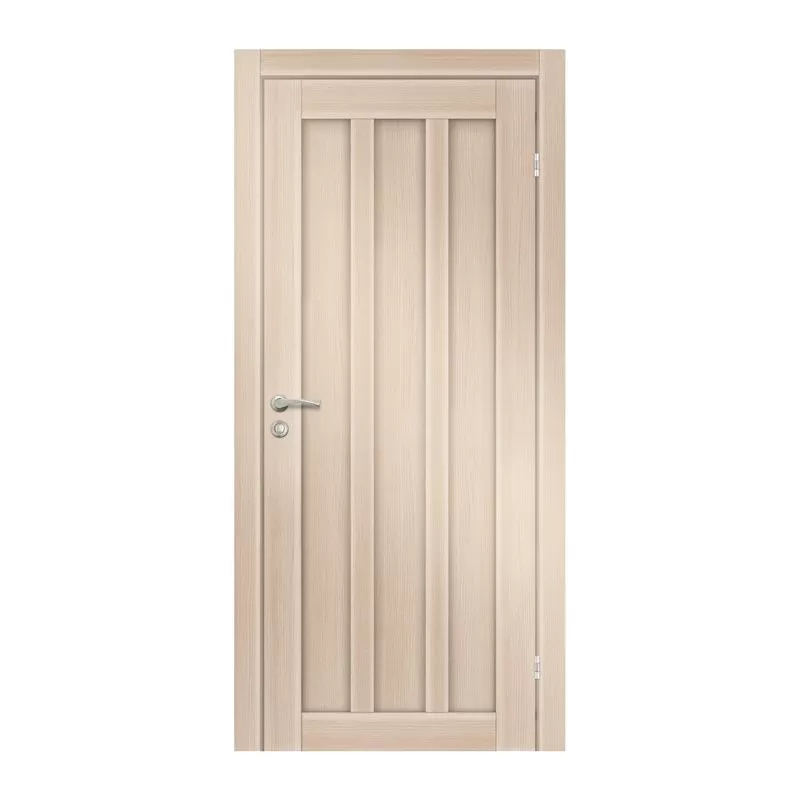 Полотно дверное Olovi, Колорадо, глухое 800х2000х35 мм, бел. дуб, б/п, б/ф, цена р. за шт.