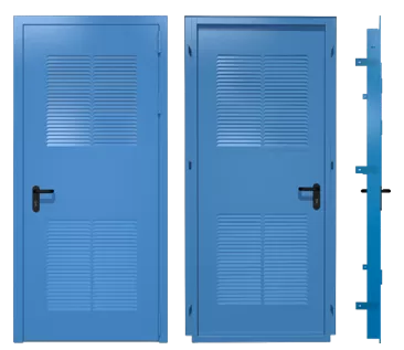Двери Гладиум EI60 с вентиляционными решётками, цена 