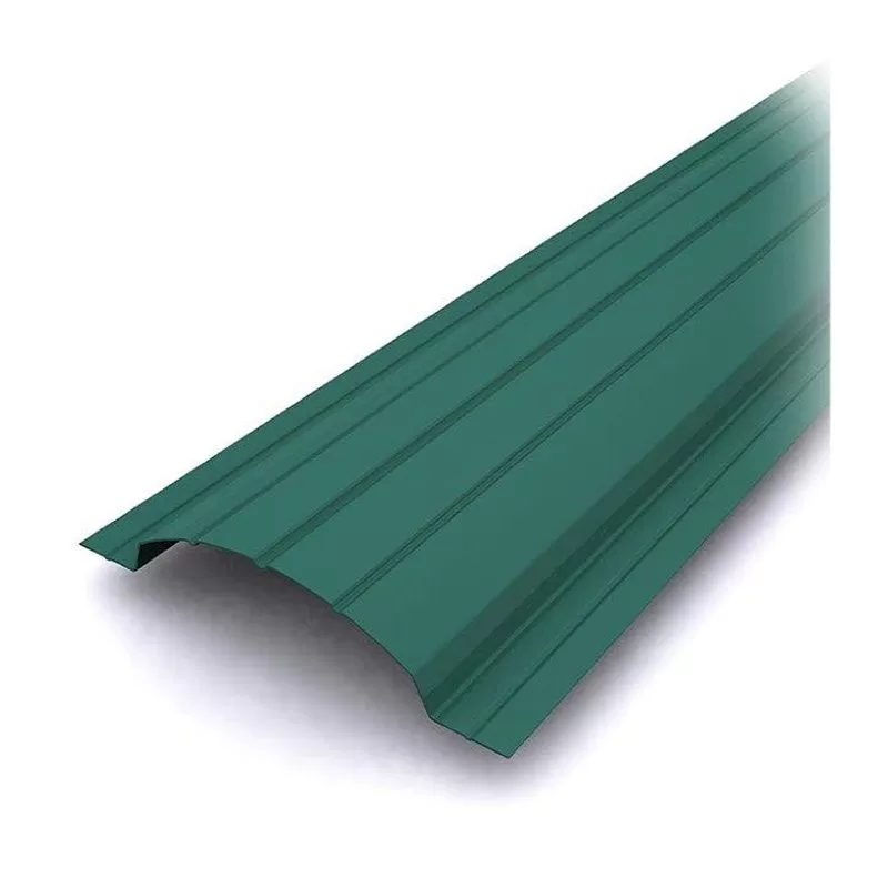 Евроштакетник металл. односторонний Шторм, (RAL 6005) зеленый мох, 110х1800х0,4 мм