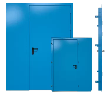 Двери Гладиум технические нестандартные с боковой фрамугой, цена 
