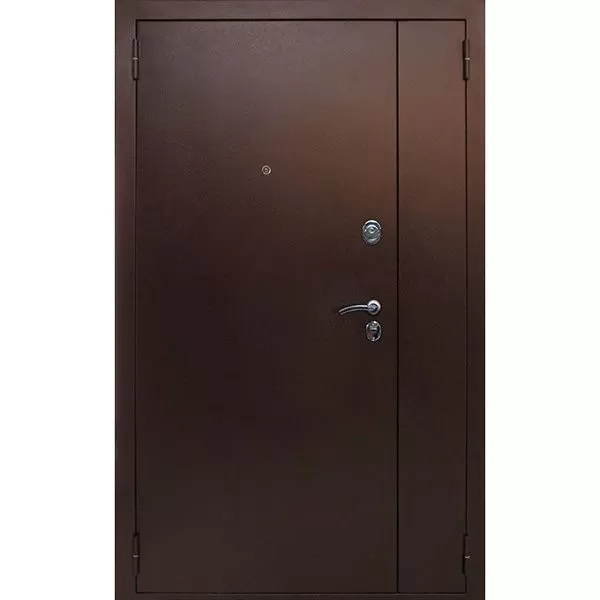 Входная дверь Йошкар металл/ металл 7 см 3 петли/ двупольная 