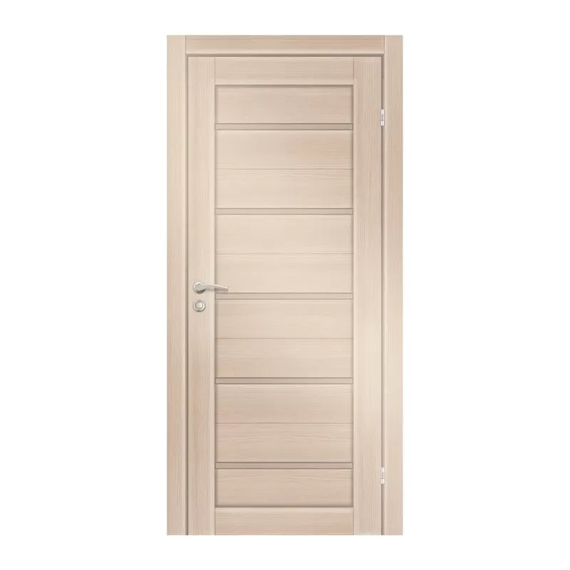 Полотно дверное Olovi, Техас, глухое 800х2000х35 мм, бел. дуб, б/п, б/ф, цена р. за шт.