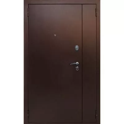 Входная дверь Йошкар металл/ металл 7 см 3 петли/ двупольная