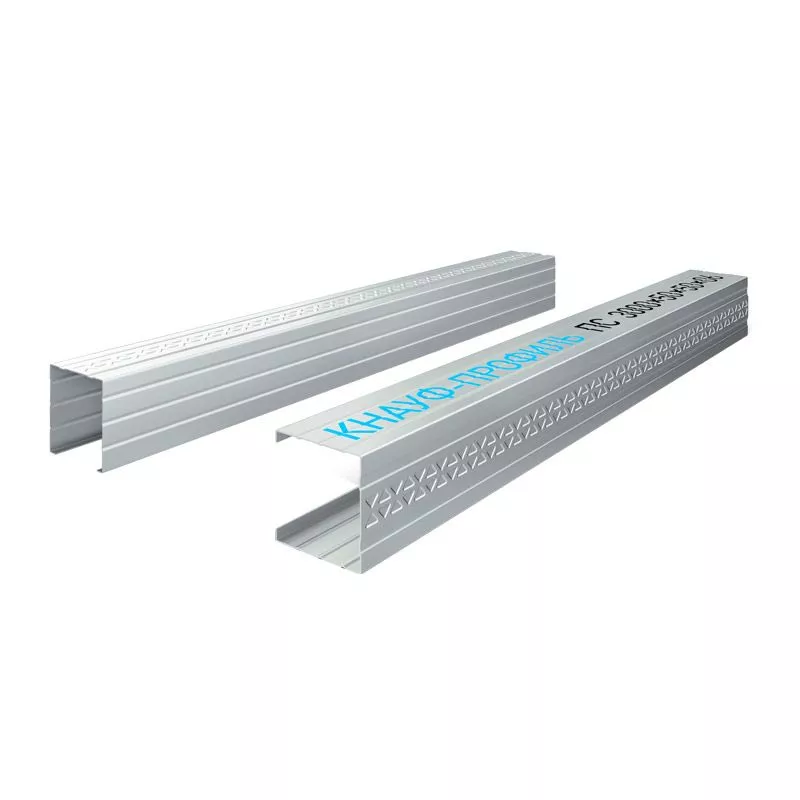 Профиль стоечный Knauf ПС-2 50х50, 4 м, Профиль стоечный Knauf ПС-2 50х50, 4 м