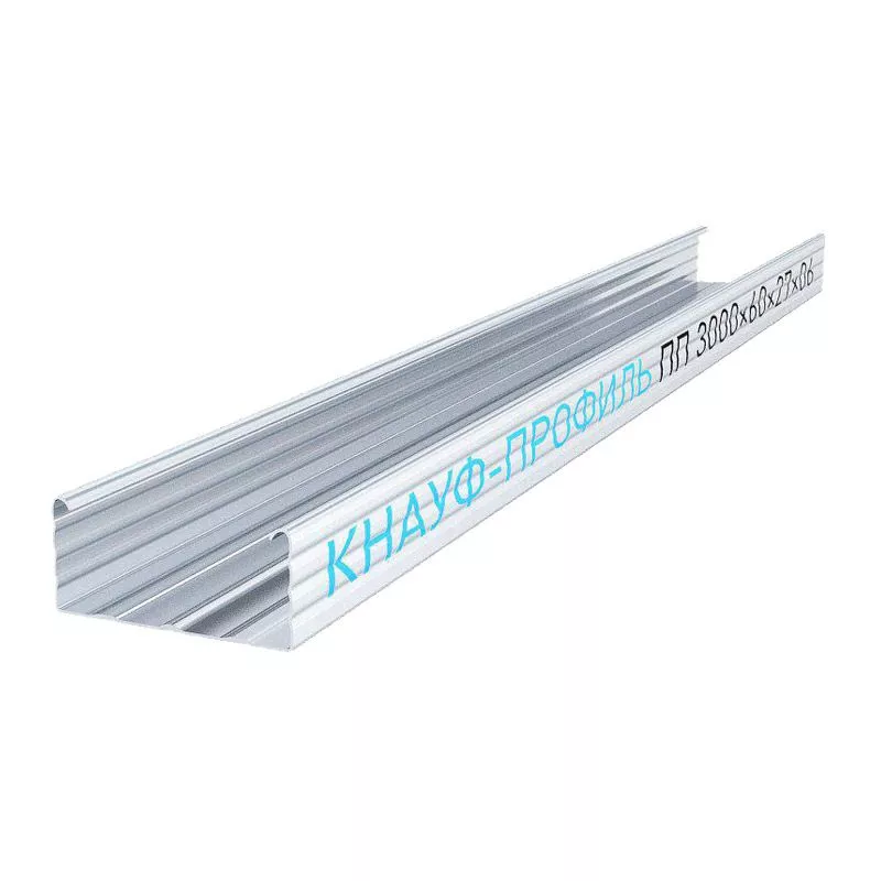 Профиль потолочный Knauf ПП 60х27, 4 м, Профиль потолочный Knauf ПП 60х27, 4 м