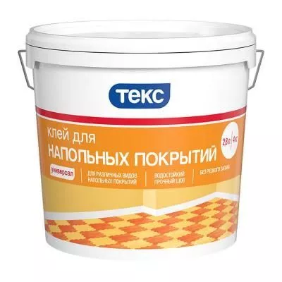 Клей для напольных покрытий Текс Универсал (4 кг) Клей для напольных покрытий Текс Универсал (4 кг)