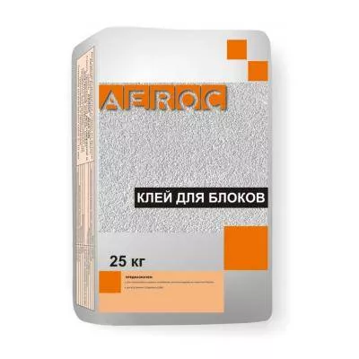 Клей для газобетона Аэрок (25кг) Клей для газобетона Аэрок (25кг)