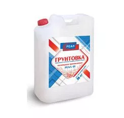 Грунтовка полимерная РЕАЛ 01 (10кг) Грунтовка полимерная РЕАЛ 01 (10кг)
