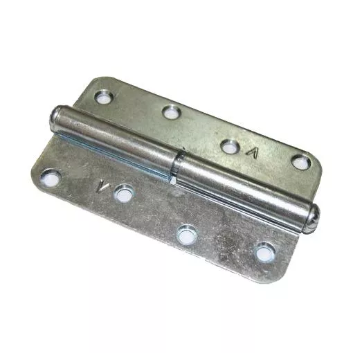 Петля накладная ПН -110 (без покрытия, белая, цинк), цена 