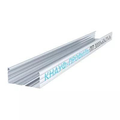 Профиль потолочный Knauf ПП 60х27, 3 м Профиль потолочный Knauf ПП 60х27, 3 м
