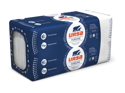 Утеплитель Ursa PureOne 34 PN 1250x600x50мм