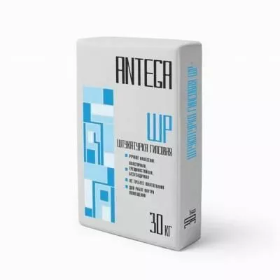 Штукатурка гипсовая"ANTEGA" ШР 30 кг. Штукатурка гипсовая"ANTEGA" ШР 30 кг.