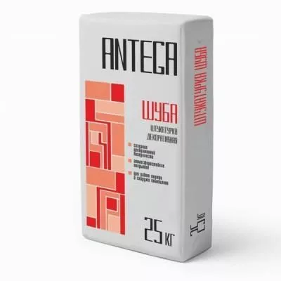 Штукатурка Декоративная"ANTEGA" ШУБА фракция: 1 мм 25 кг. Штукатурка Декоративная"ANTEGA" ШУБА фракция: 1 мм 25 кг.